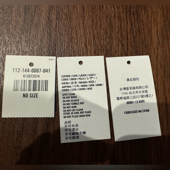 NWT Vintage Abercrombie and Fitch leather wallet - Picture 4 of 4